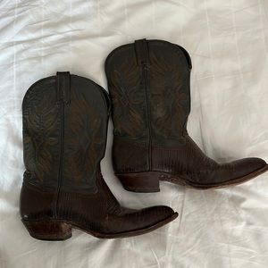 Tony Lama Size 8 cowboy boots Style 1211